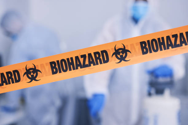 Professional Infectious Disease Decontamination technician working in Cedar Knolls, NJ